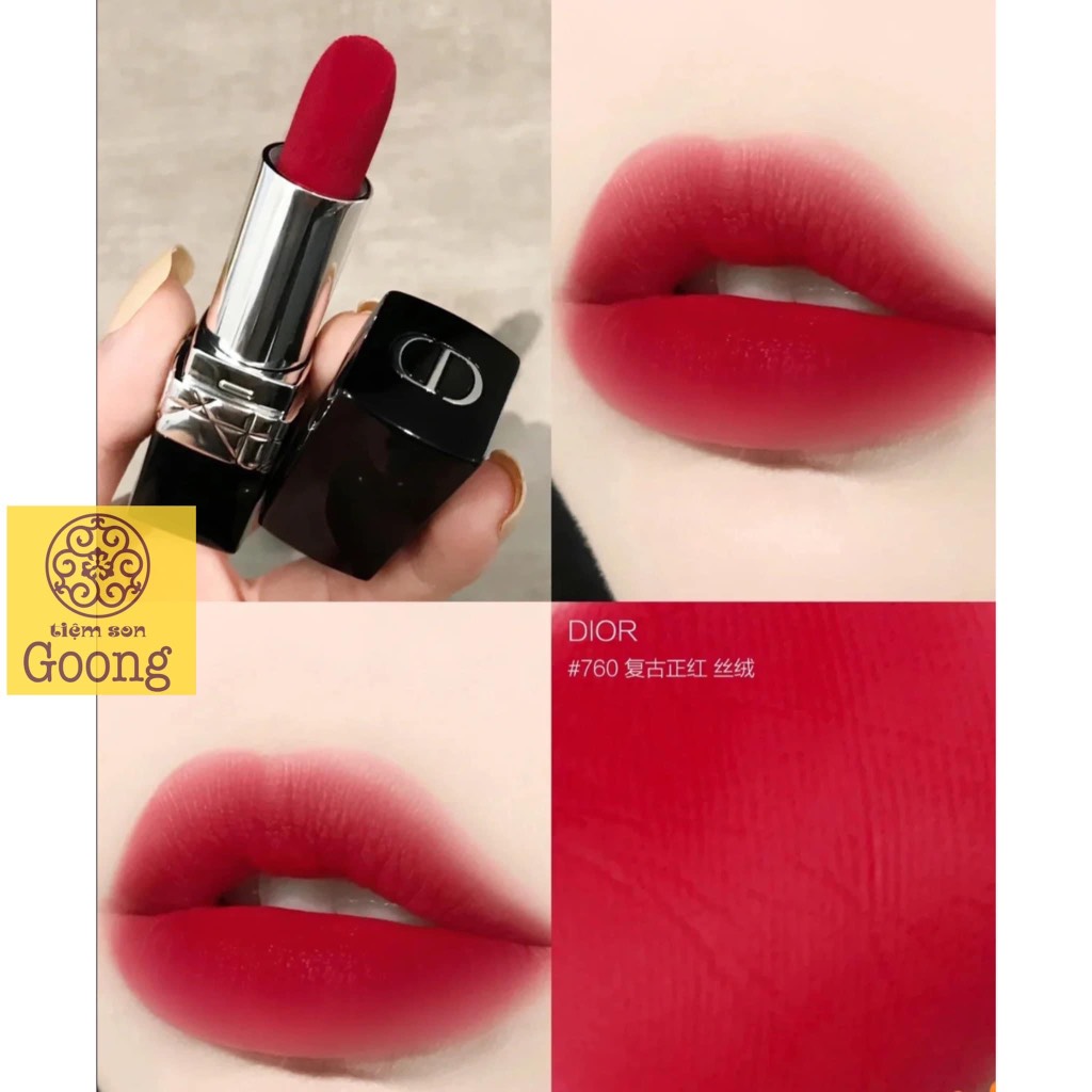 Son môi Dior Rouge Dior Couture Colour Refillable Lipstick 999 Matte #9 Son môi Dior Rouge Dior Couture Colour Refillable Lipstick 999 Matte